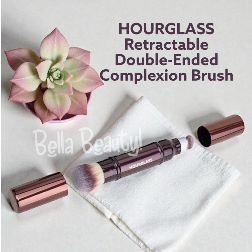 Hourglass Retractable Double-Ended Complexion Brush     ~NEW~  No Box - Picture 2 of 7